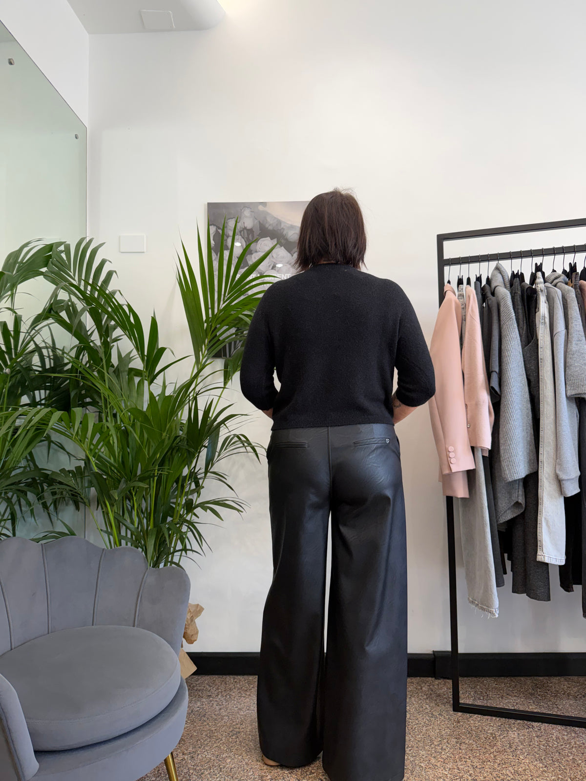 Please Pantalone Ecopelle