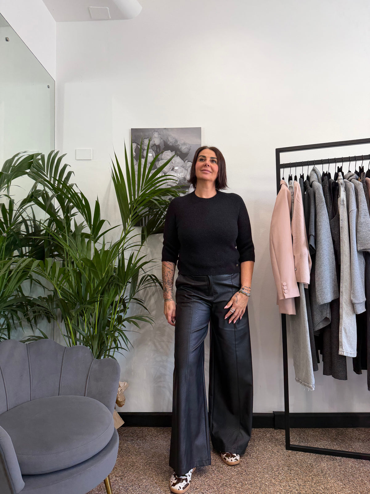 Please Pantalone Ecopelle