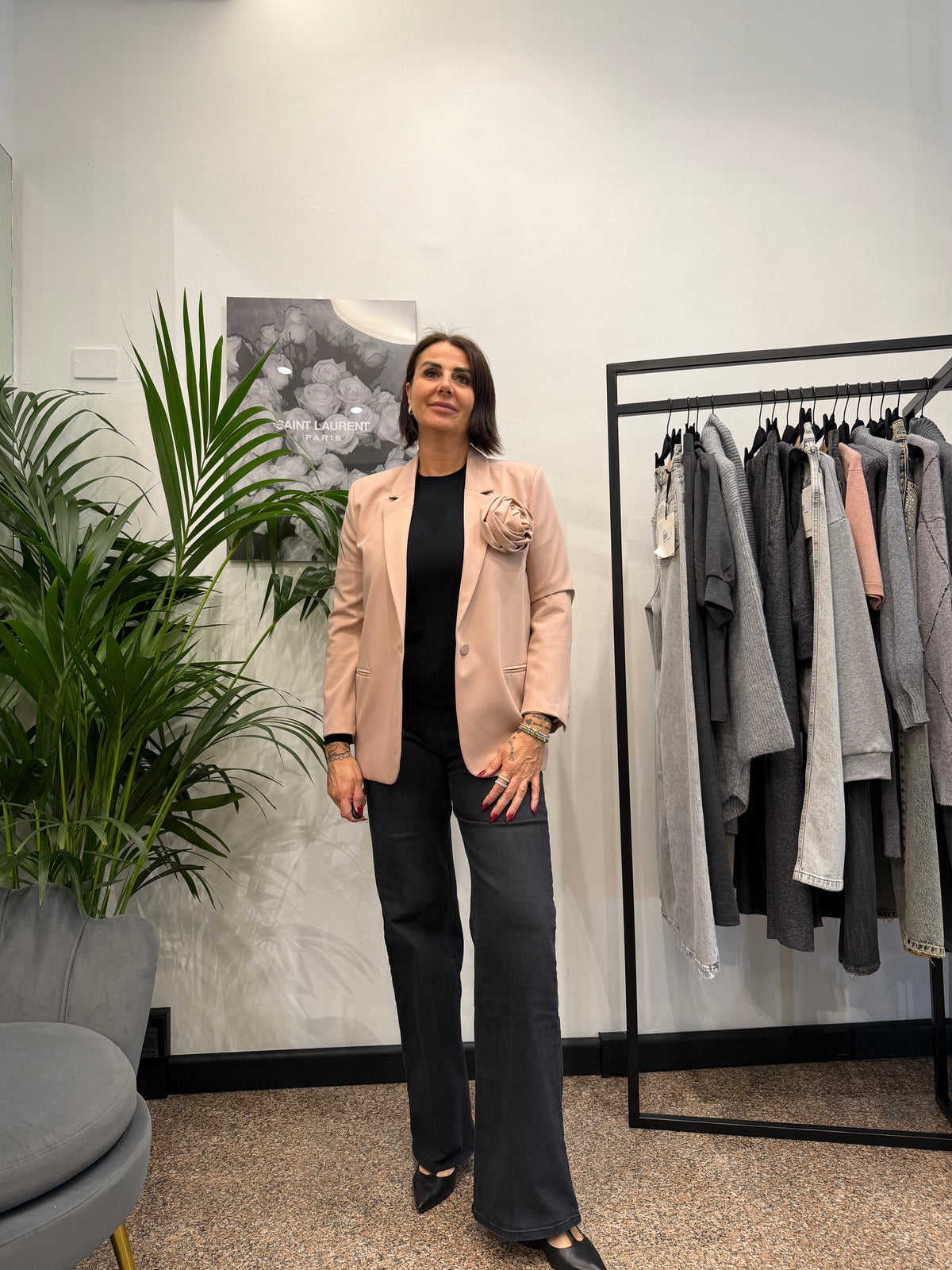 Vicolo Blazer Rosa ( staccabile)