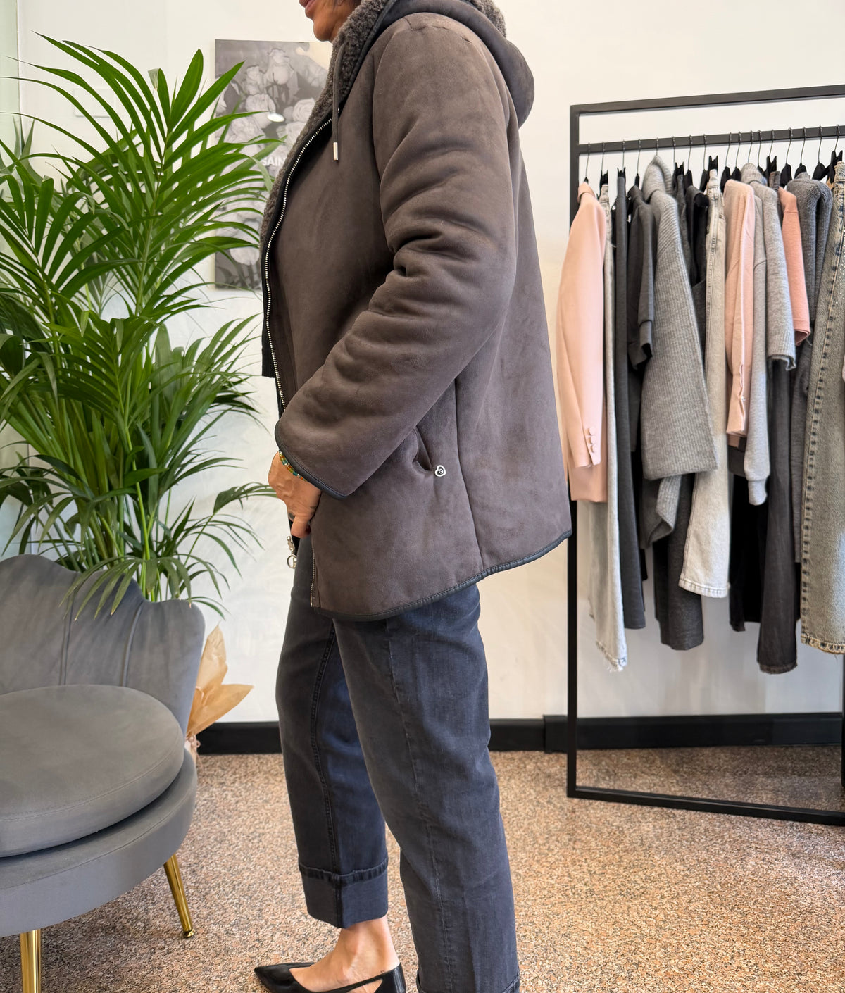 Please Giacca Ecofur Double