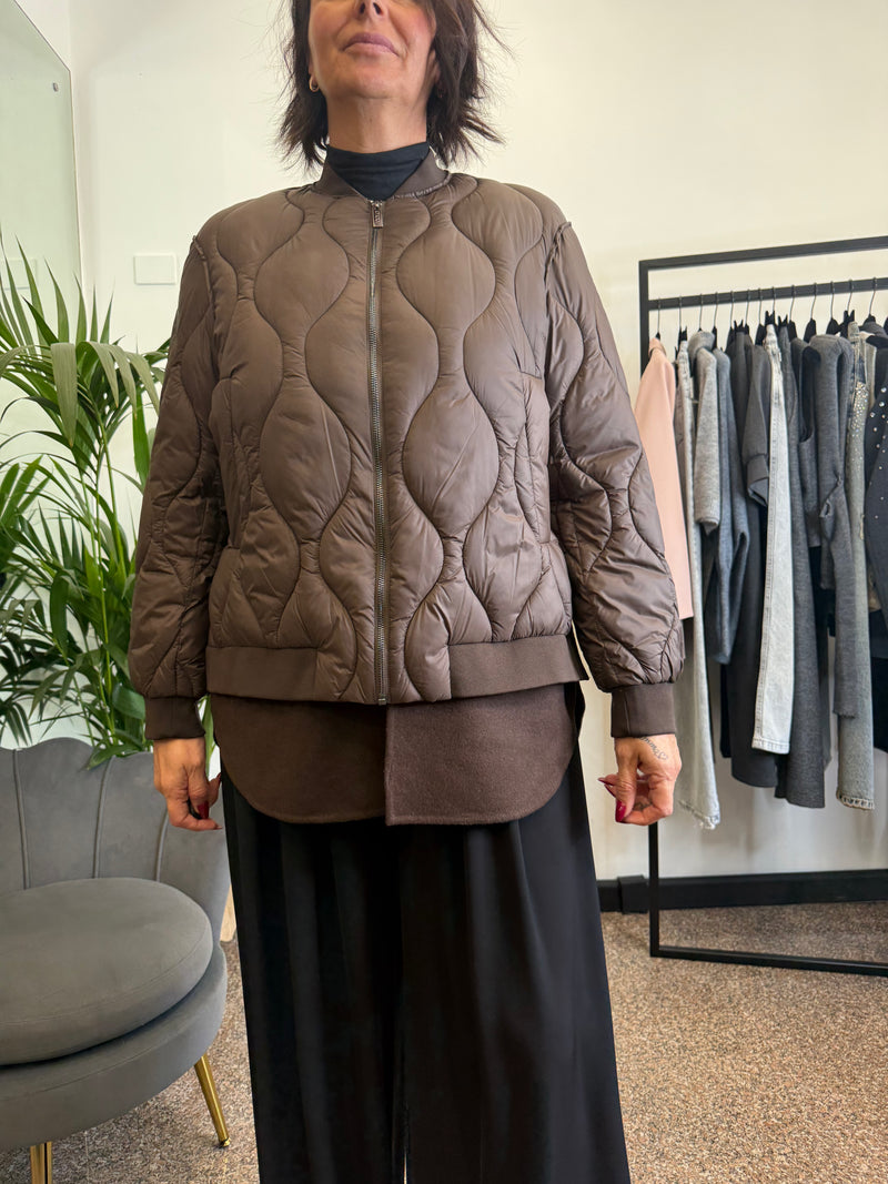 VIcolo Bomber Trapuntato Doppio Fondo