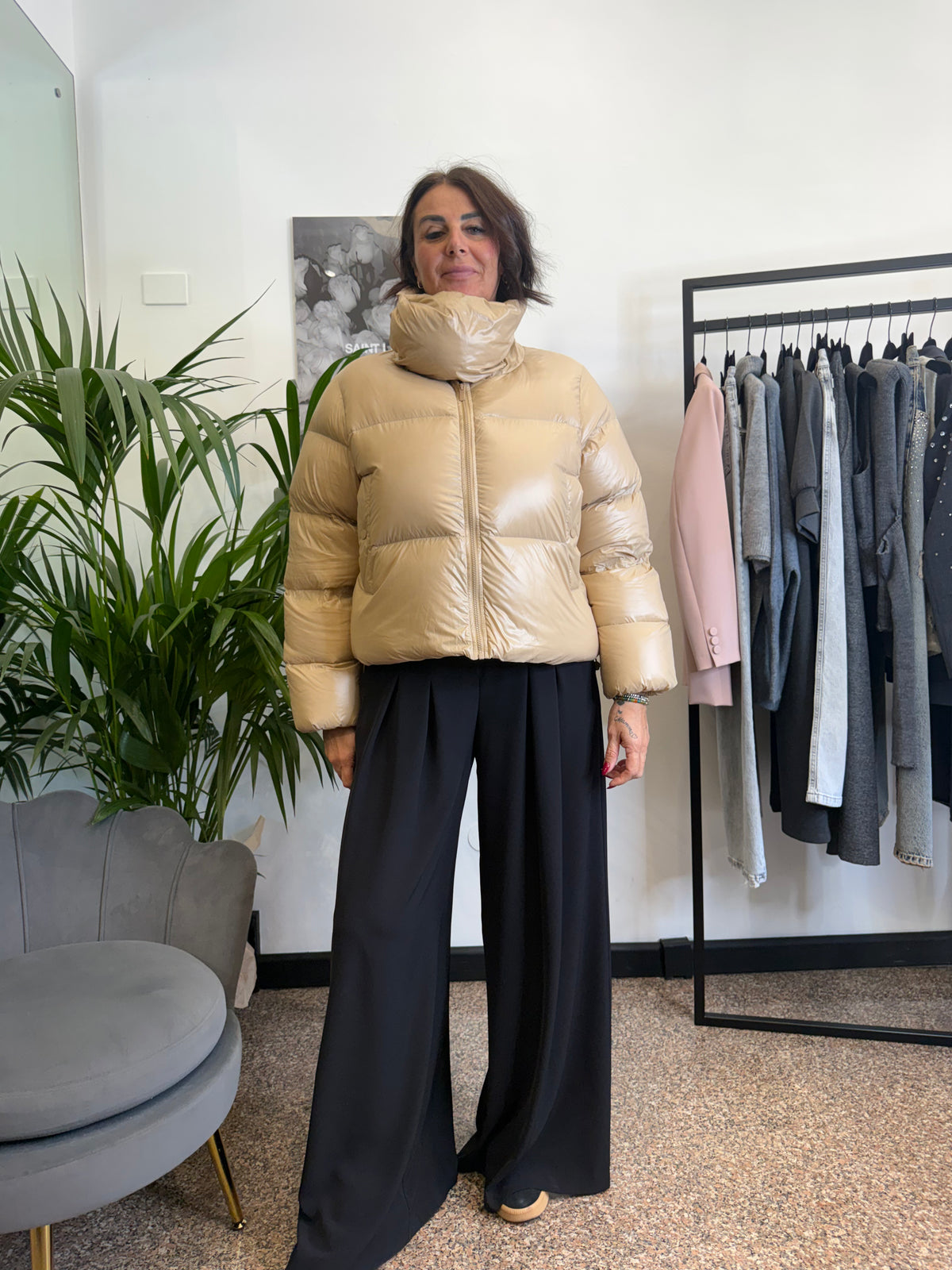 Vicolo Piumino Corto collo Asimmetrico ( 2 varianti)