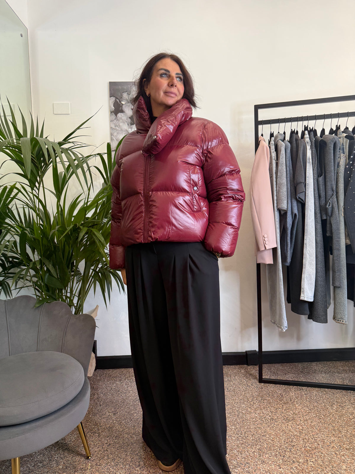 Vicolo Piumino Corto collo Asimmetrico ( 2 varianti)