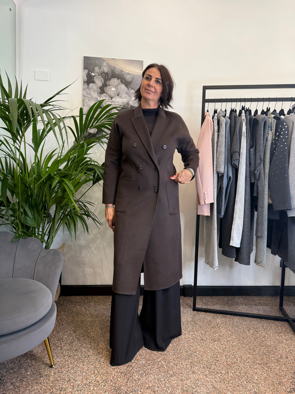 Vicolo Cappotto Doppiopetto Basic Lungo ( 2 varianti)