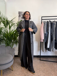 Vicolo Cappotto Lungo con Cintura