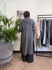 Vicolo Cappotto Lungo con Cintura