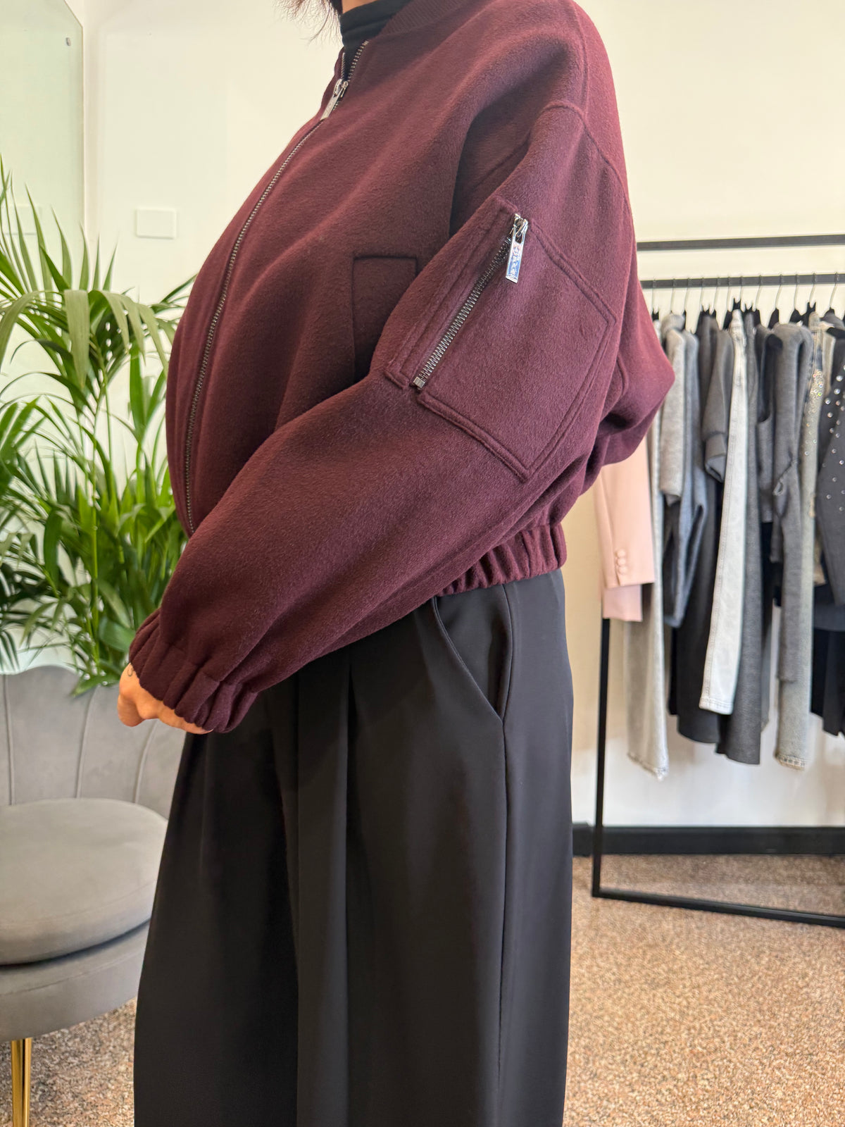 Vicolo Bomber Misto Lana