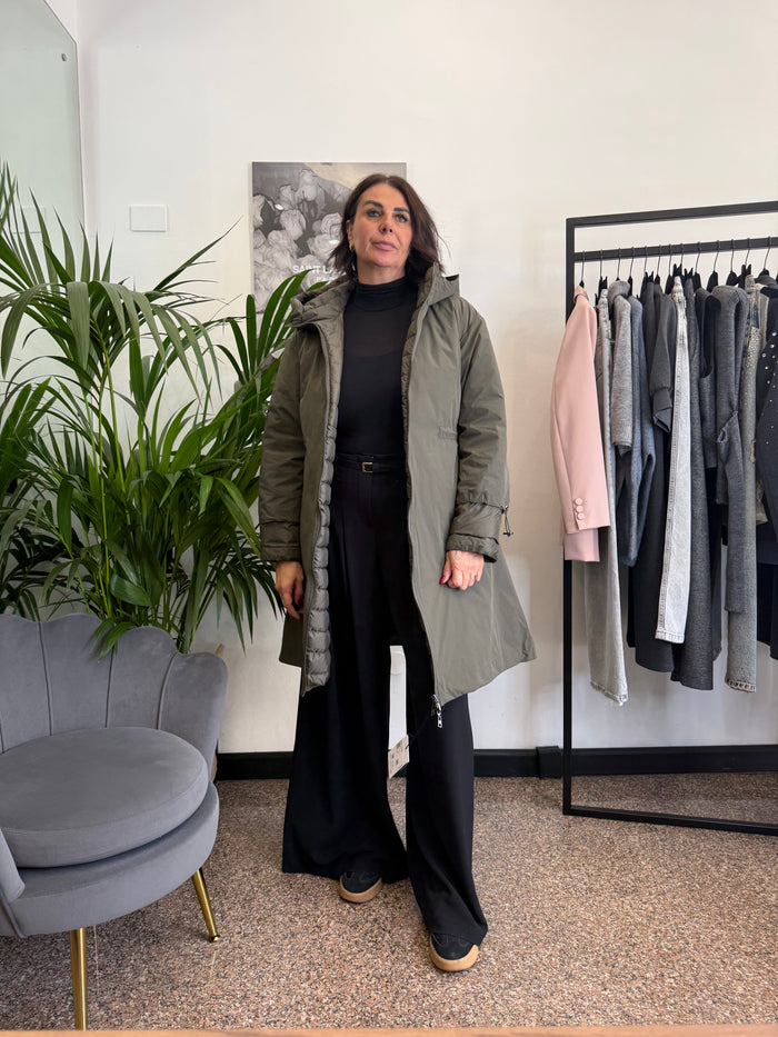 Please Parka con Cappuccio