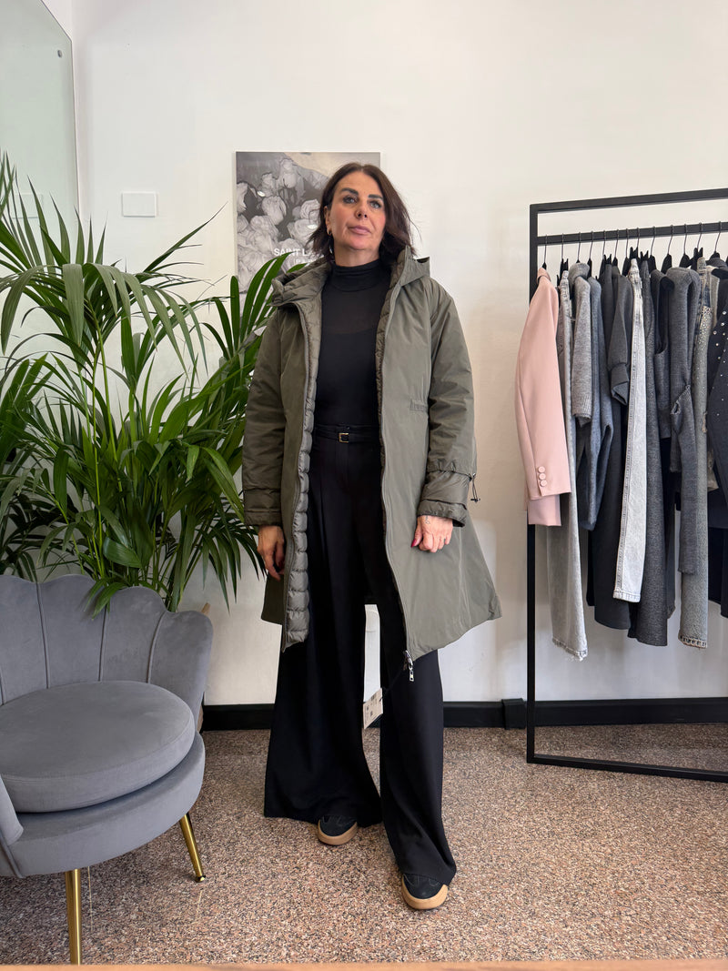 Please Parka con Cappuccio