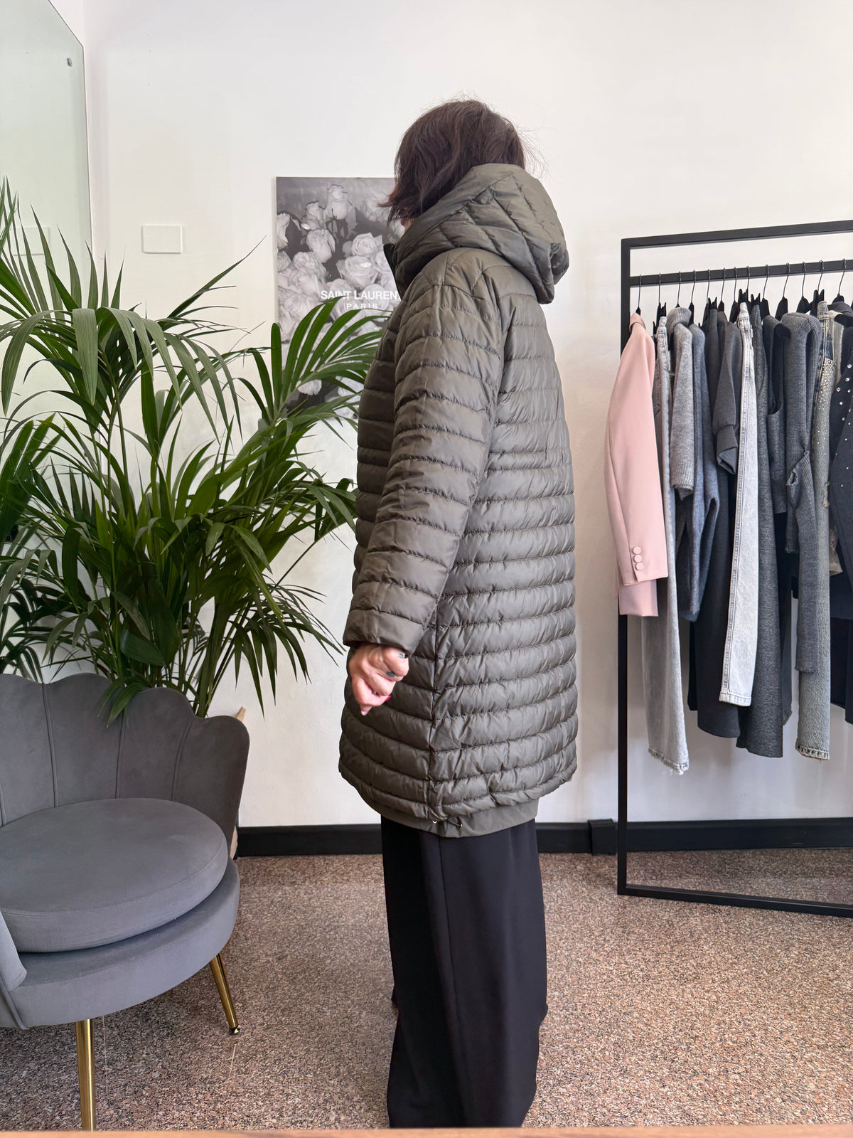 Please Parka con Cappuccio