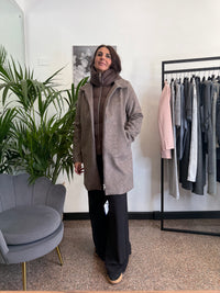 Please Giacca imbottita con cappuccio trapuntato