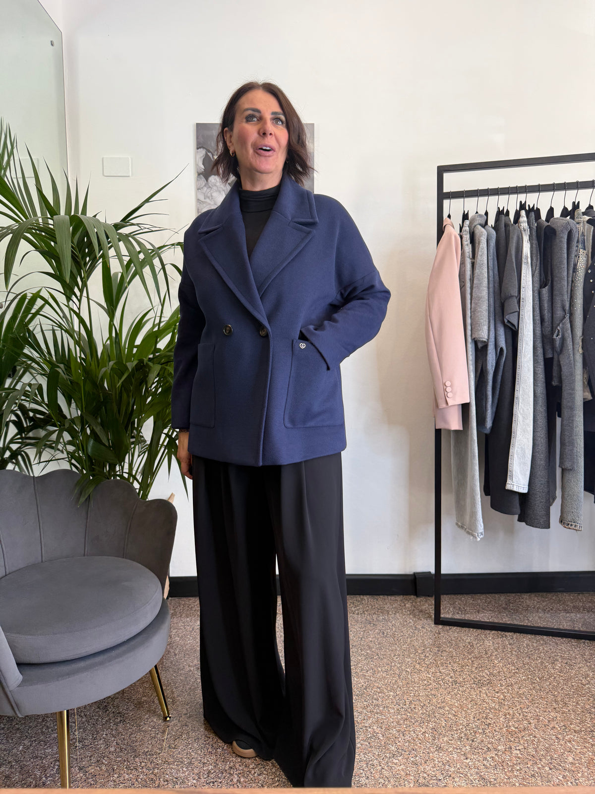 Please Cappotto Corto Doppiopetto ( 3 varianti)